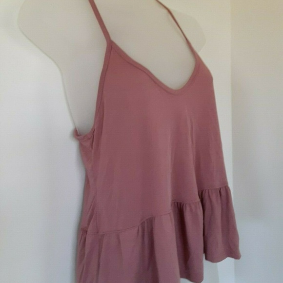 Adam Levine Collection Tops - Adam Levine Womens Dusty Pink Spaghetti Strap